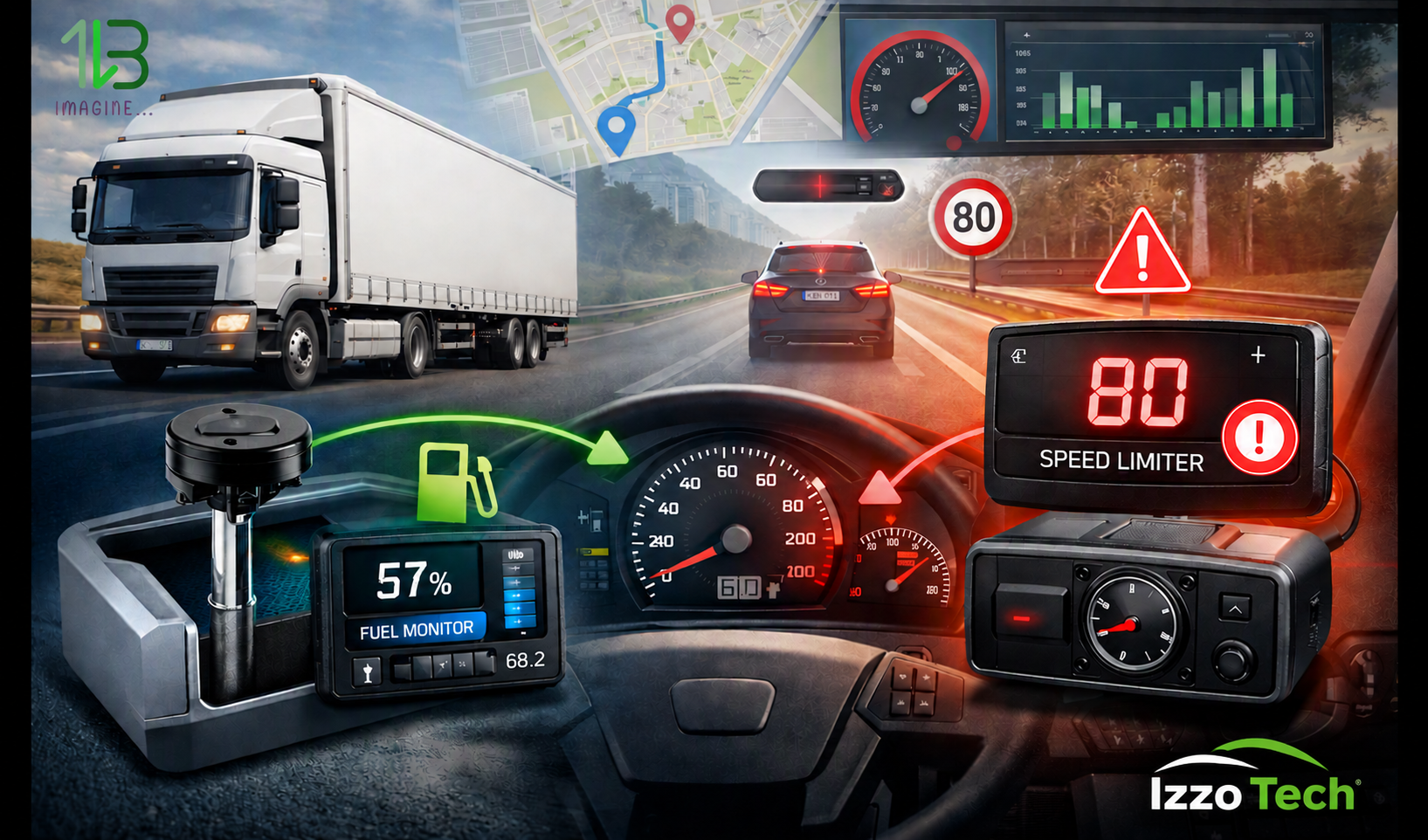 📌 Vehicle Fuel Monitoring & Speed Limiter Solutions